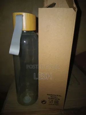 Bamboo Glass Bottle