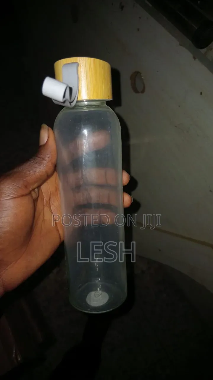 Bamboo Glass Bottle
