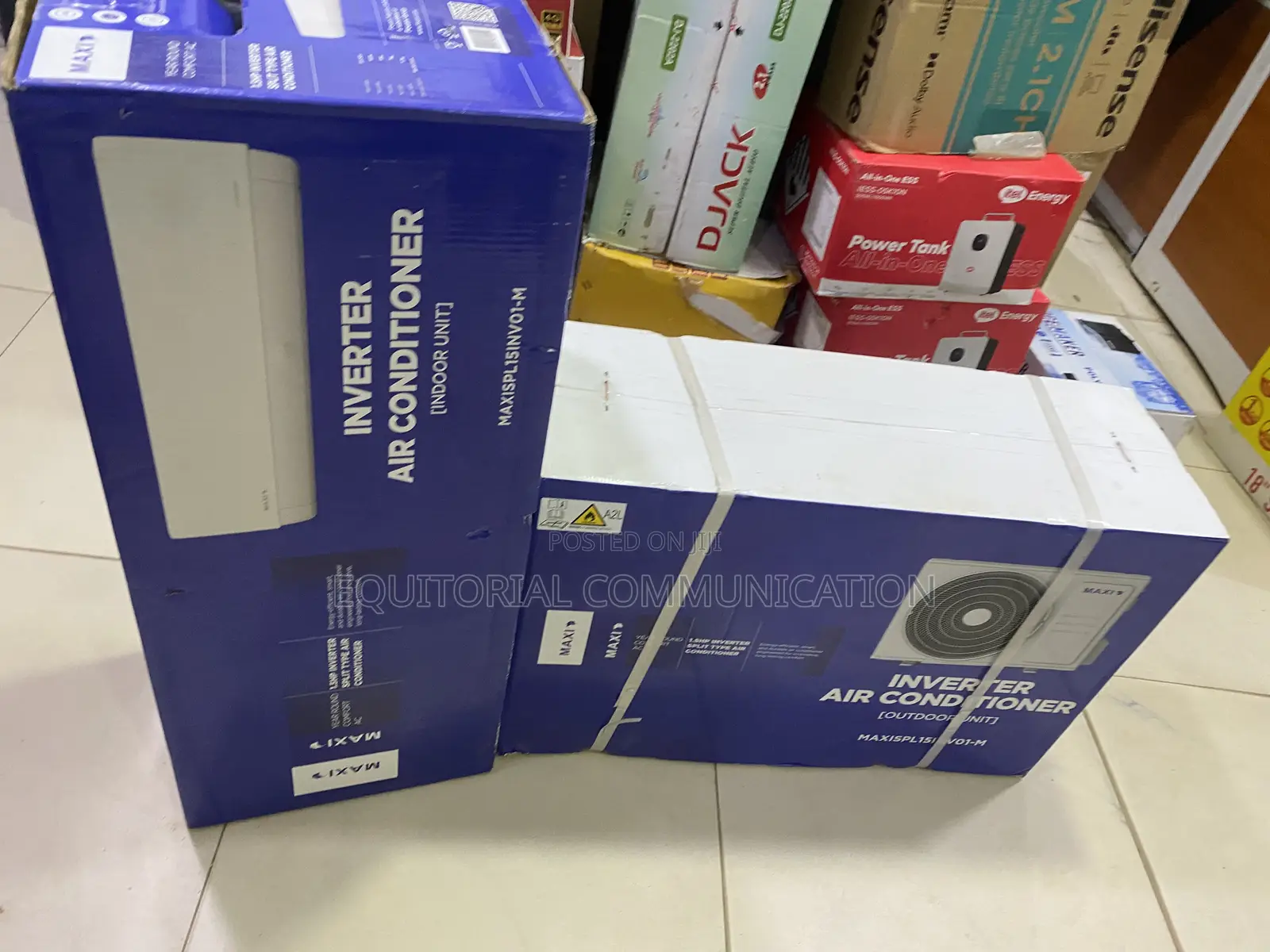 MAXI MAXISPL15NV01-M Split AC With Wider Voltage Operation
