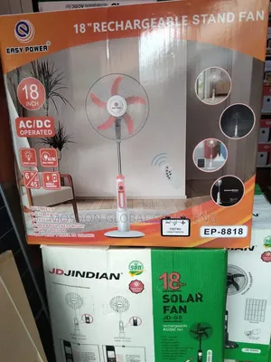 Easy Power 18inches Solar Standing Fan