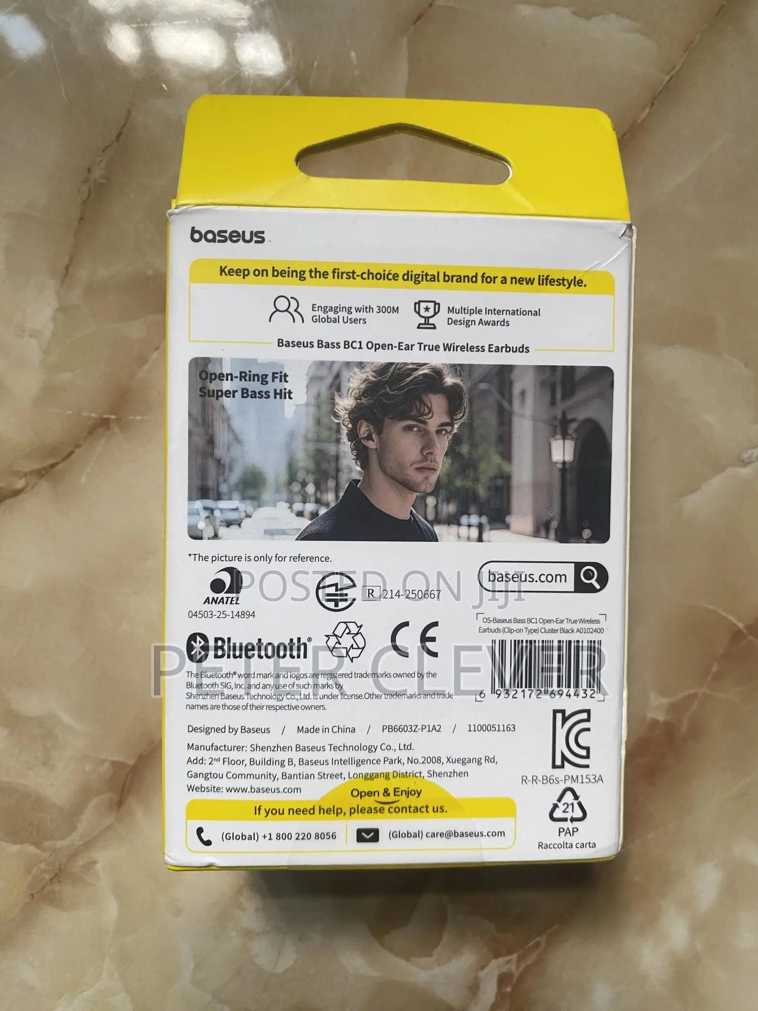 Baseus BC1 Ear Clip Earbuds