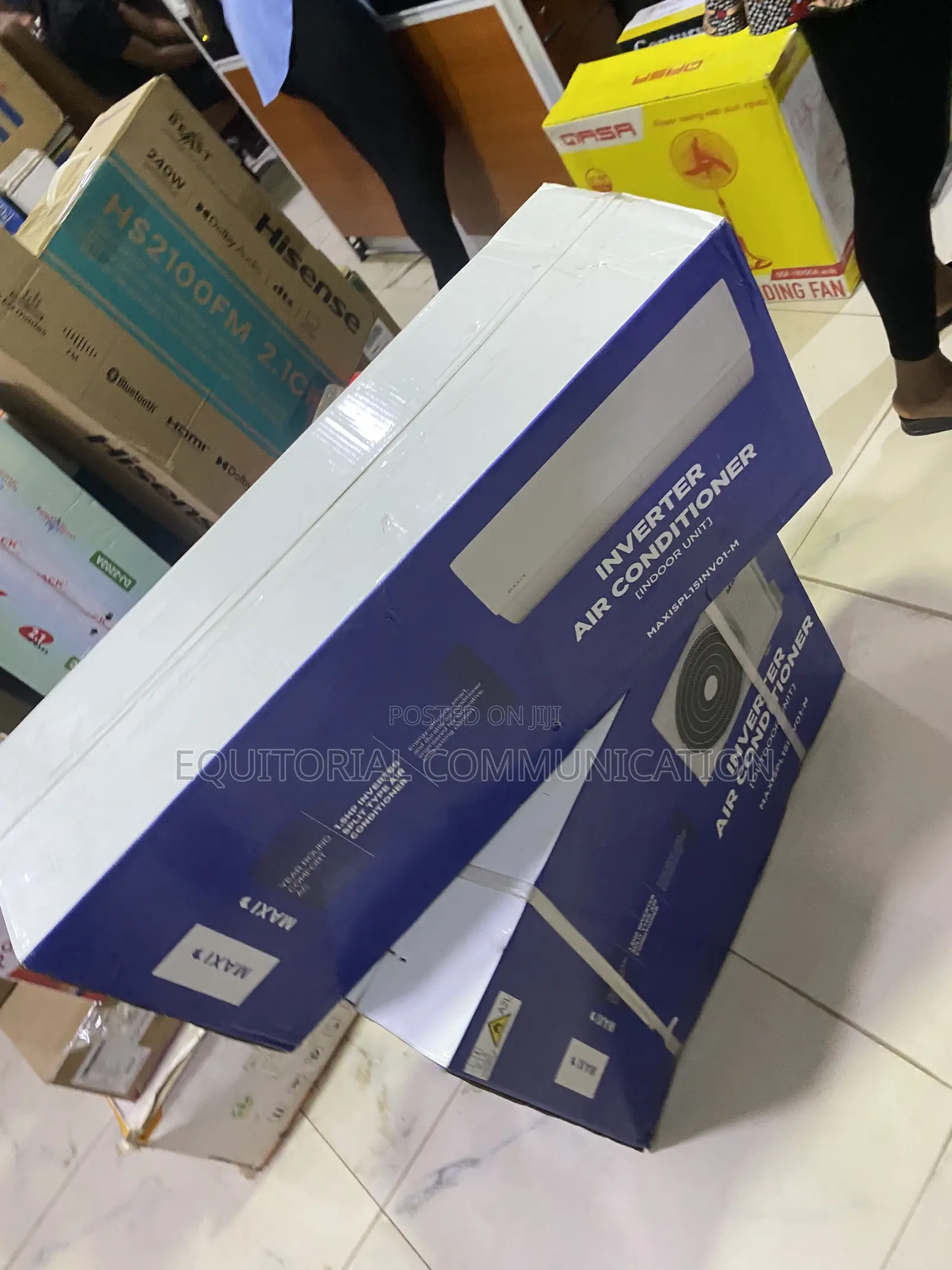 MAXI 1.5HP Inverter Split AC With Healthy Air Filter Technology