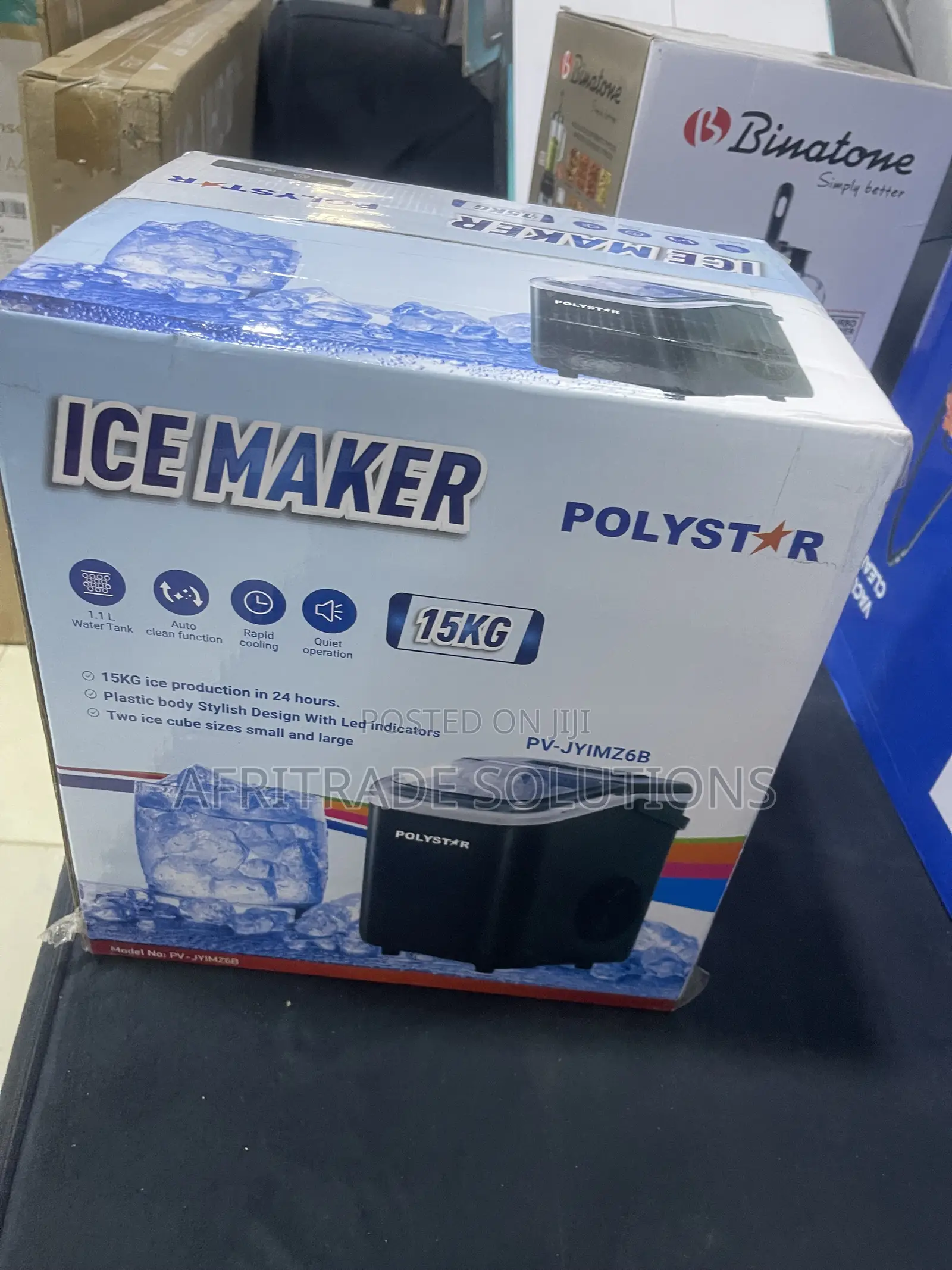 Polystar Ice Boss 15KG Cube Maker PV-JY1MZ6B