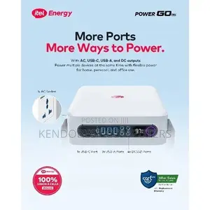 Itel Power Go Pro 320Wh Portable Power Station 200W AC Output,