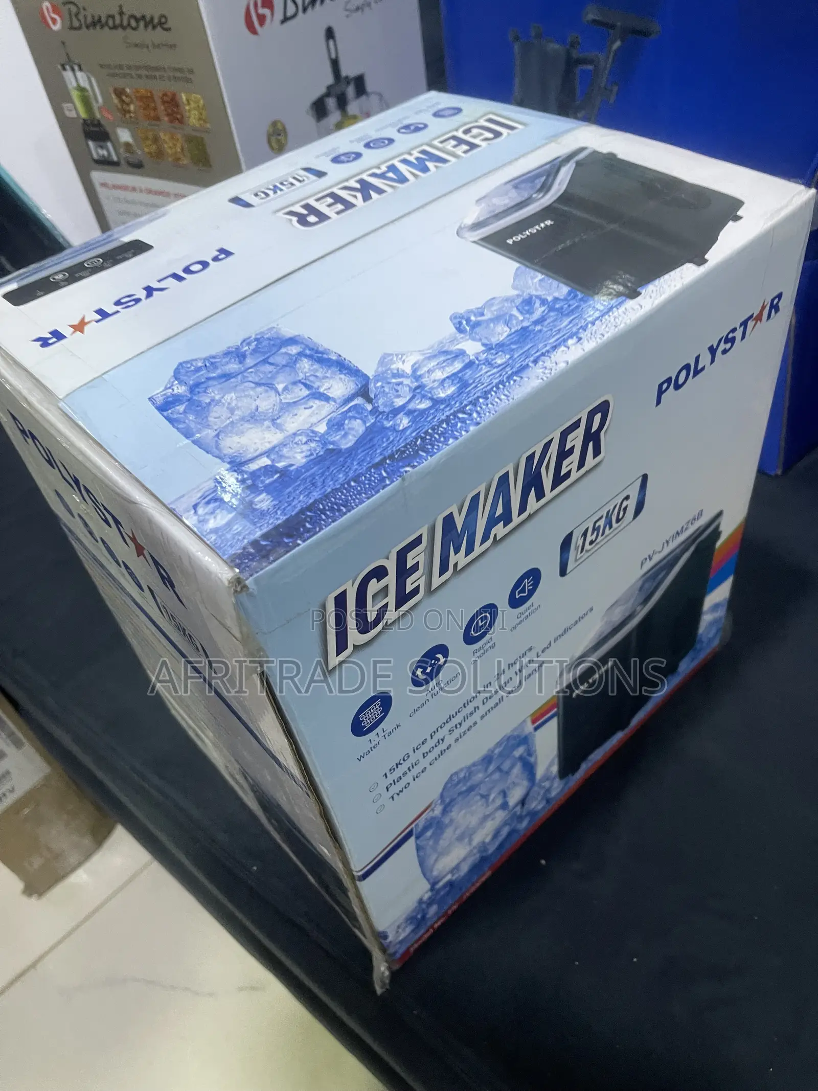 Polystar Cool Life 15KG Ice Cube Maker PV-JY1MZ6B