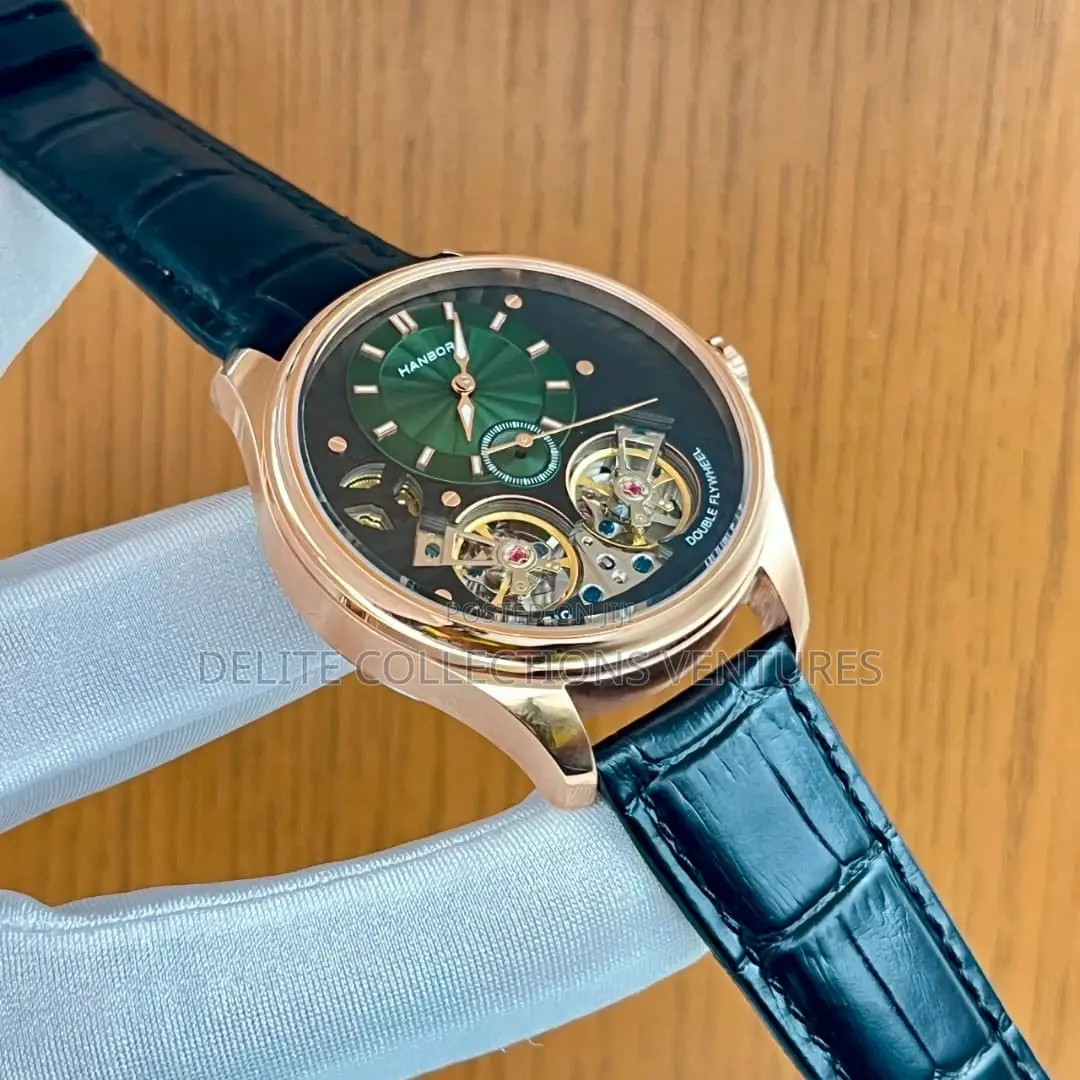 Original HANBORO Leather Watches Available