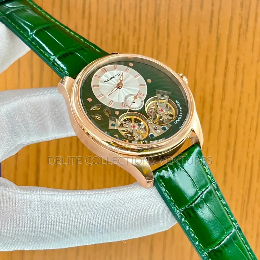 Original HANBORO Leather Watches Available