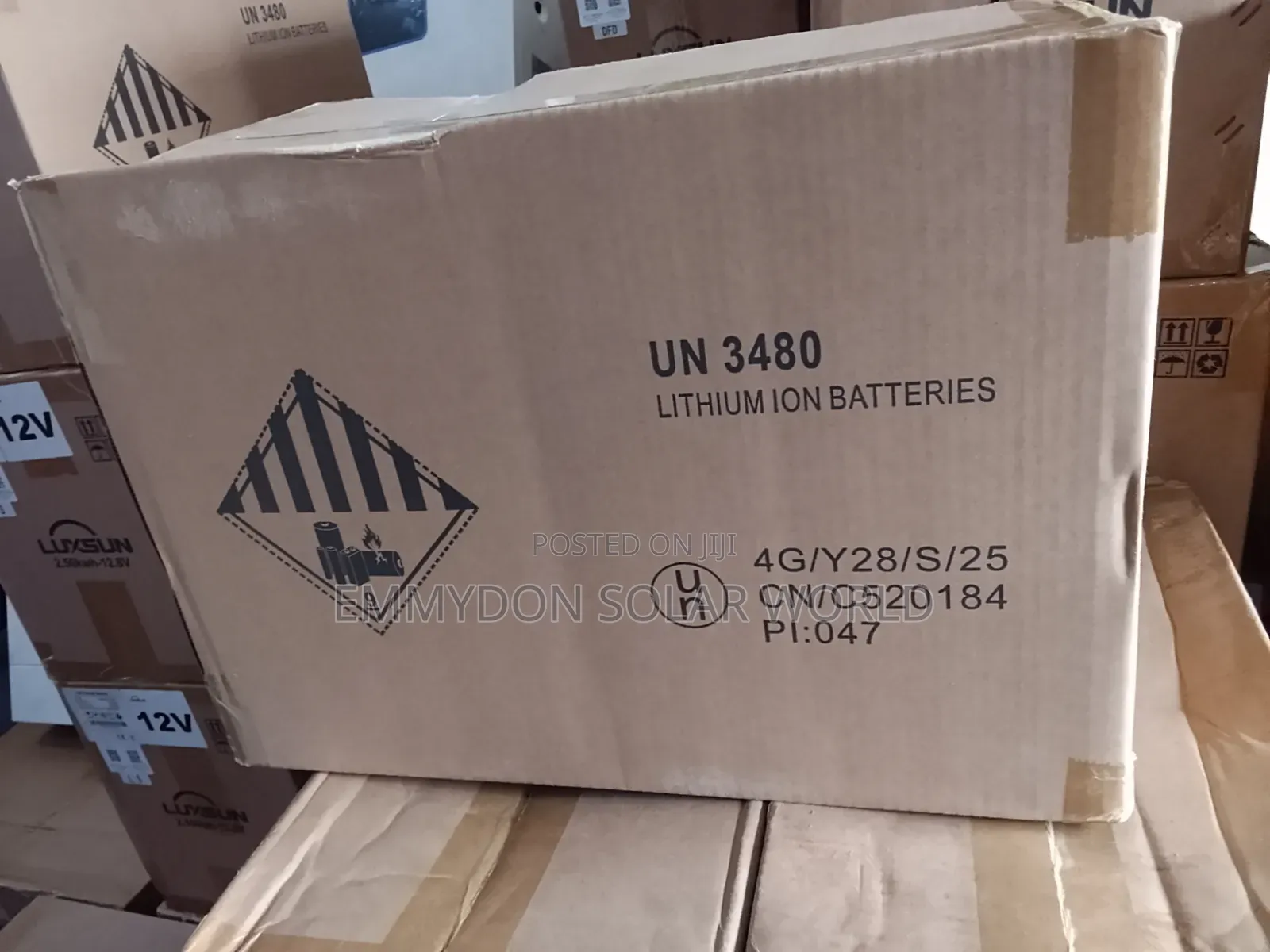 LUXSUN Solar Lithium Battery 2.56kwh 24v
