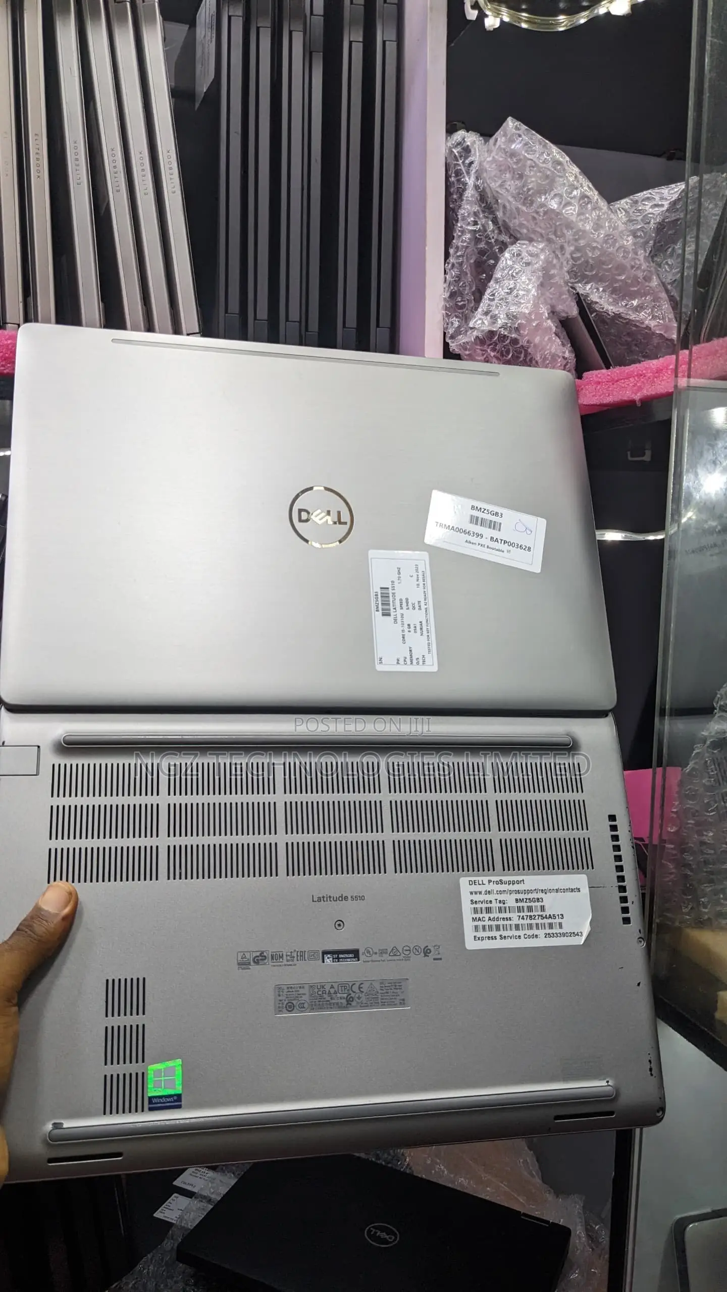 Laptop Dell Latitude 5510 16GB Intel Core i7 SSD 256GB