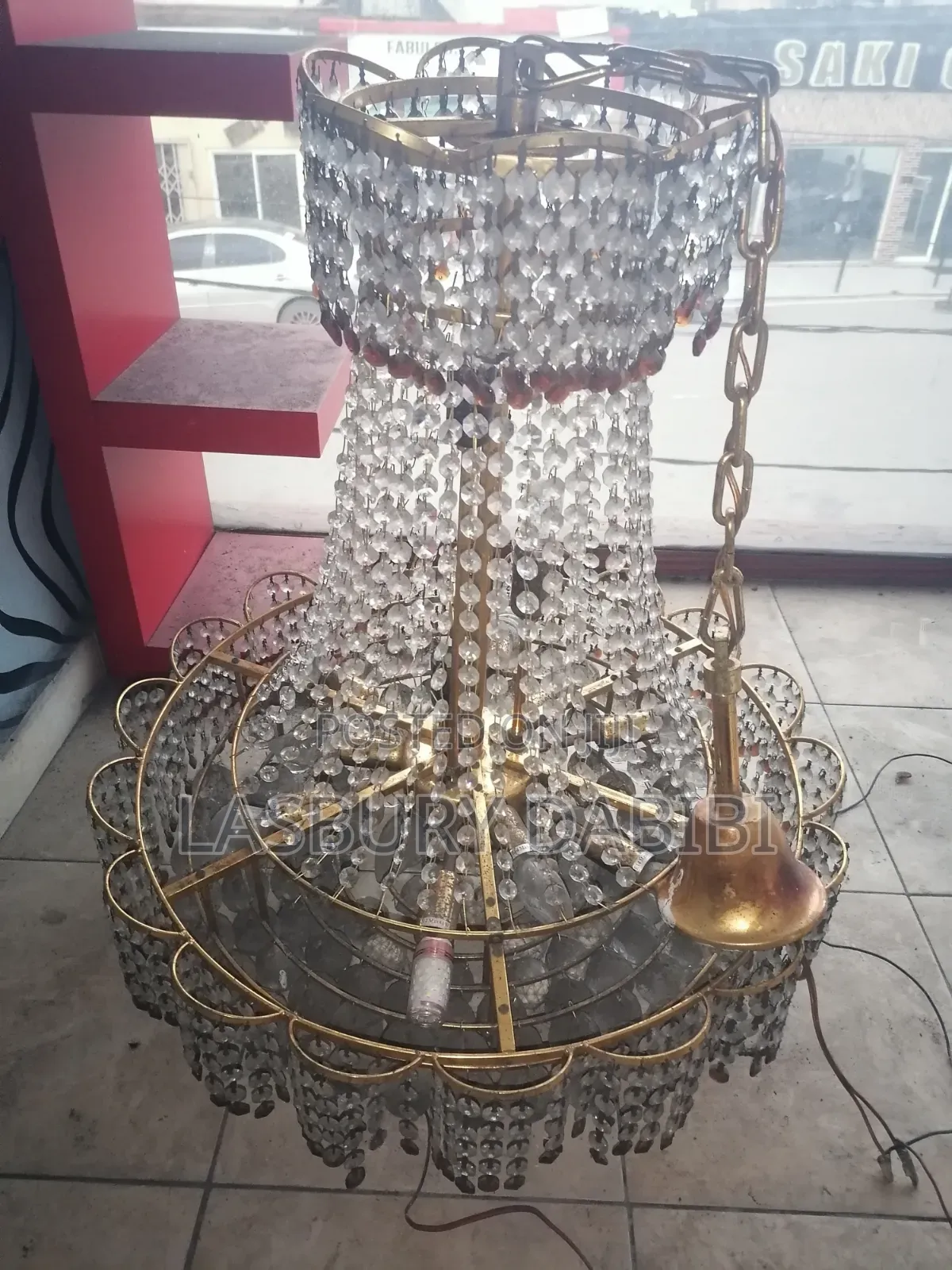 Big Crystal Chandelier