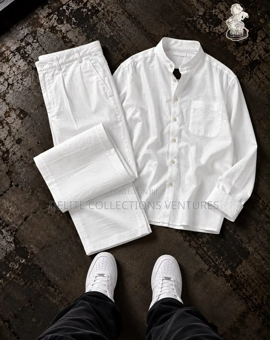 Pure Linen Up and Down Available