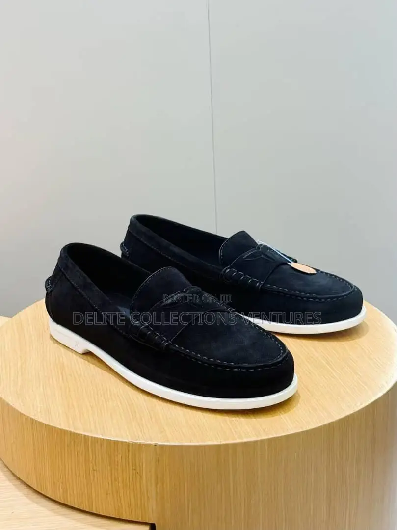 ORIGINAL Louis Vuitton Suede Loafers