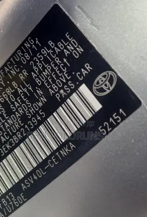 Toyota Camry 2011 Silver