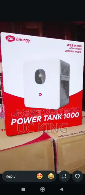 2kwh/1000w Itel Solar Generator
