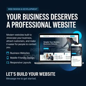 Professional Website Design and Development for Businesses