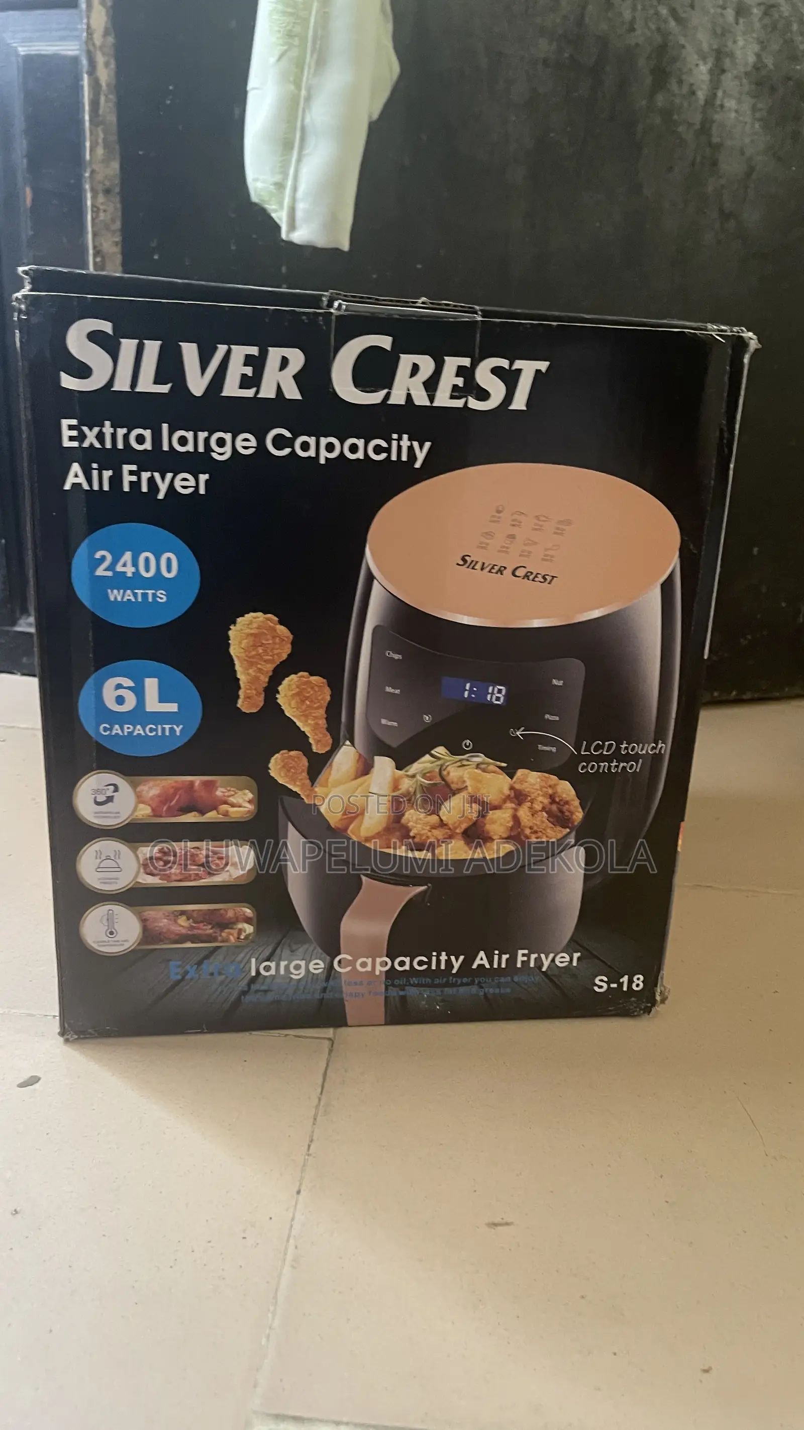 6L Extra Large Capacity Air Fryer