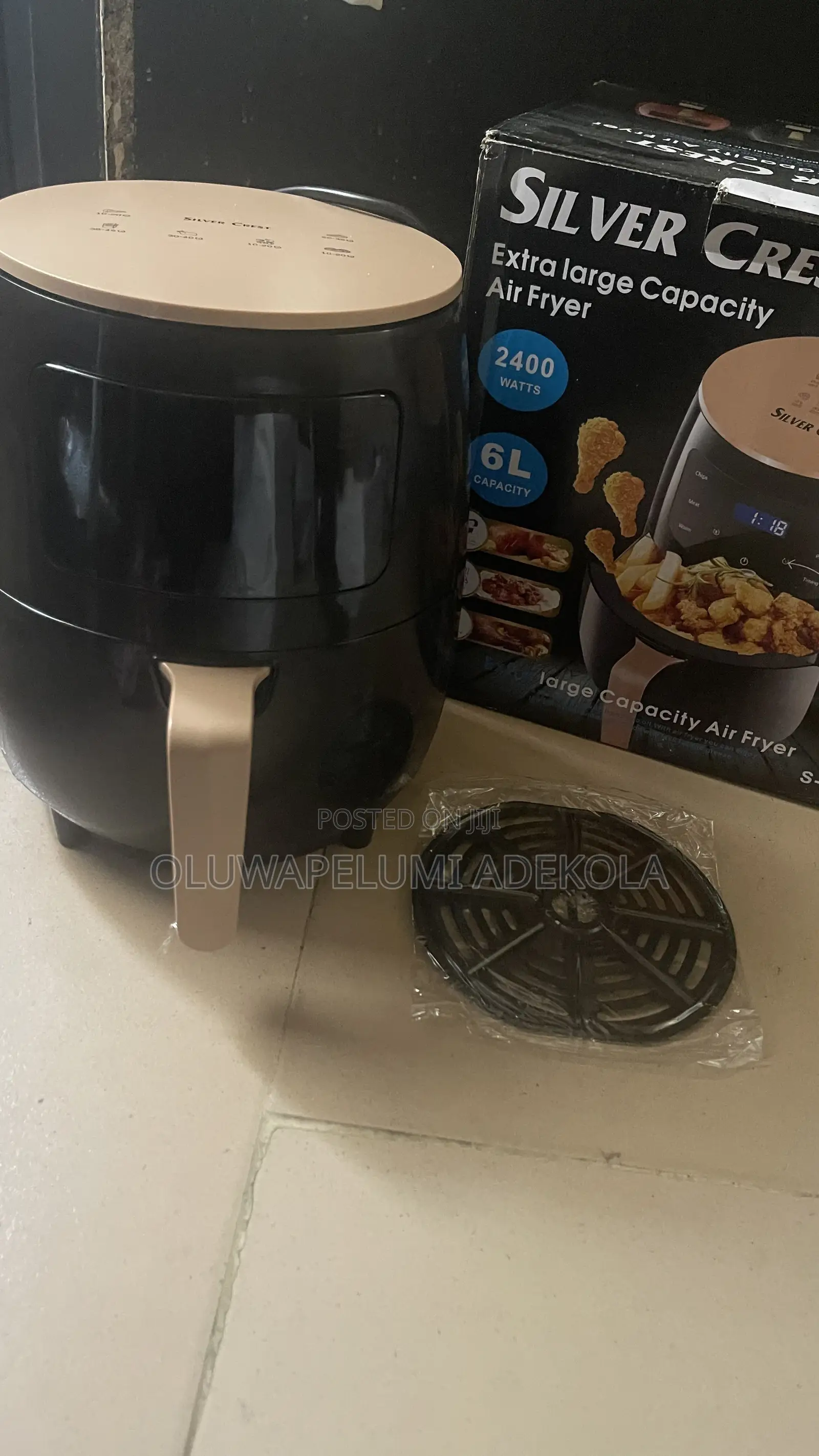 6L Extra Large Capacity Air Fryer