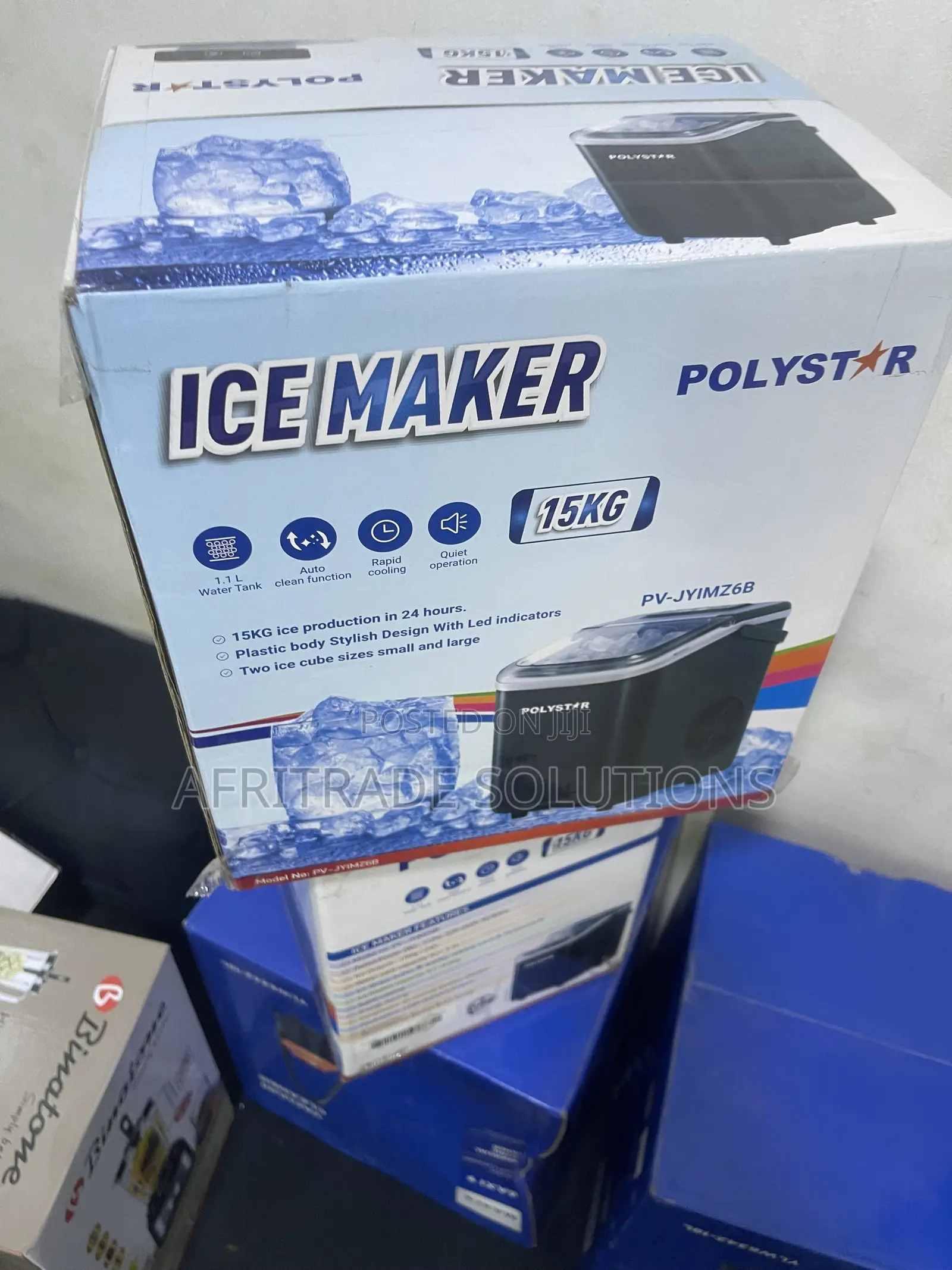 Polystar Cool Wave Ice Cube Maker 15KG PV-JY1MZ6B