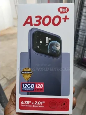 New Itel A300+ 128 GB Black