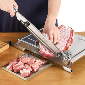 Meat Chopper Slicer Stainless Hard Bone Cutter Beef Slicing Machine