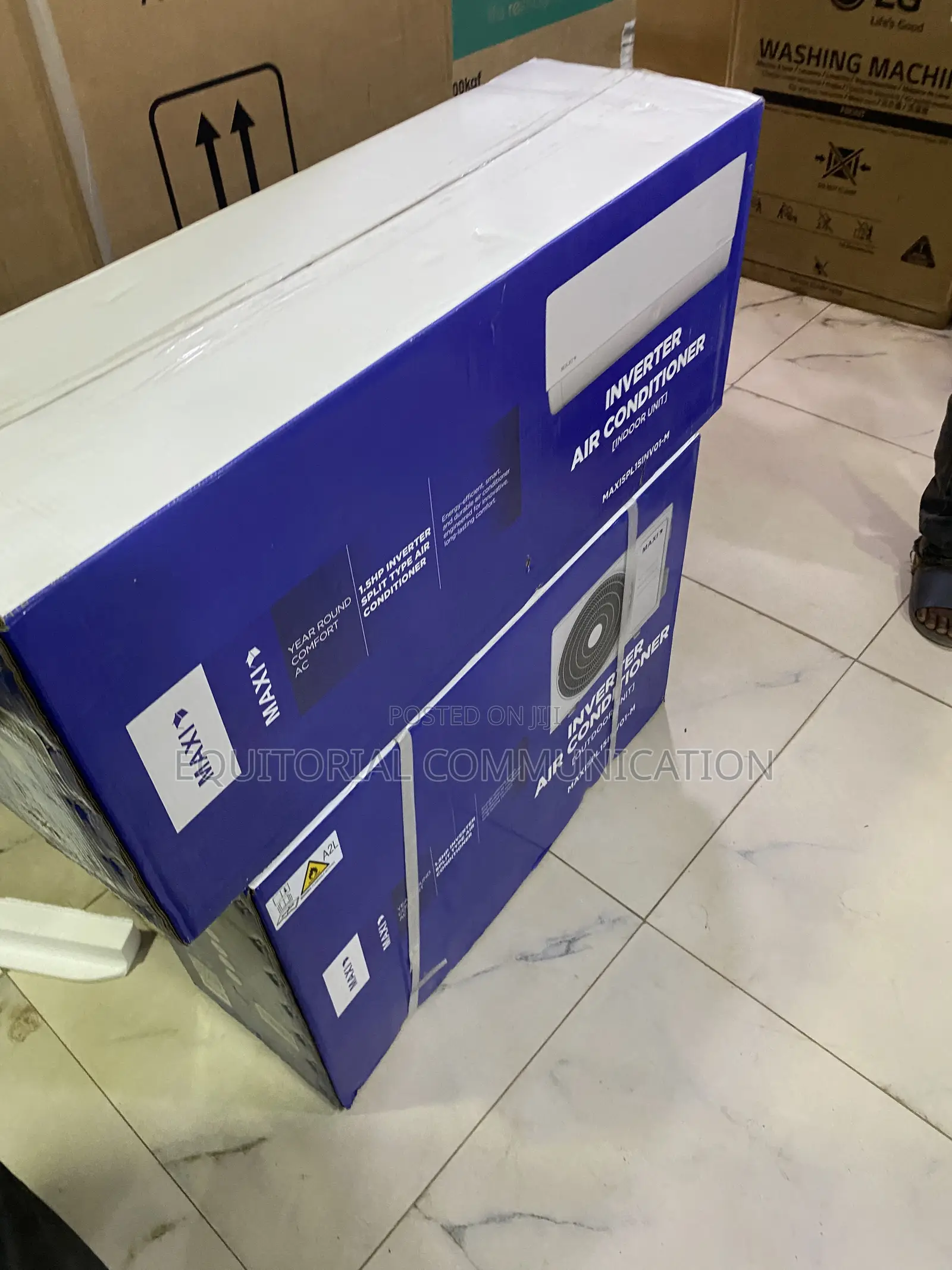 MAXI 1.5HP Inverter AC Designed for Quiet and Efficient Cooling