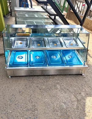 Local Fabricated Food Warmer 4plates Up 4plates Down