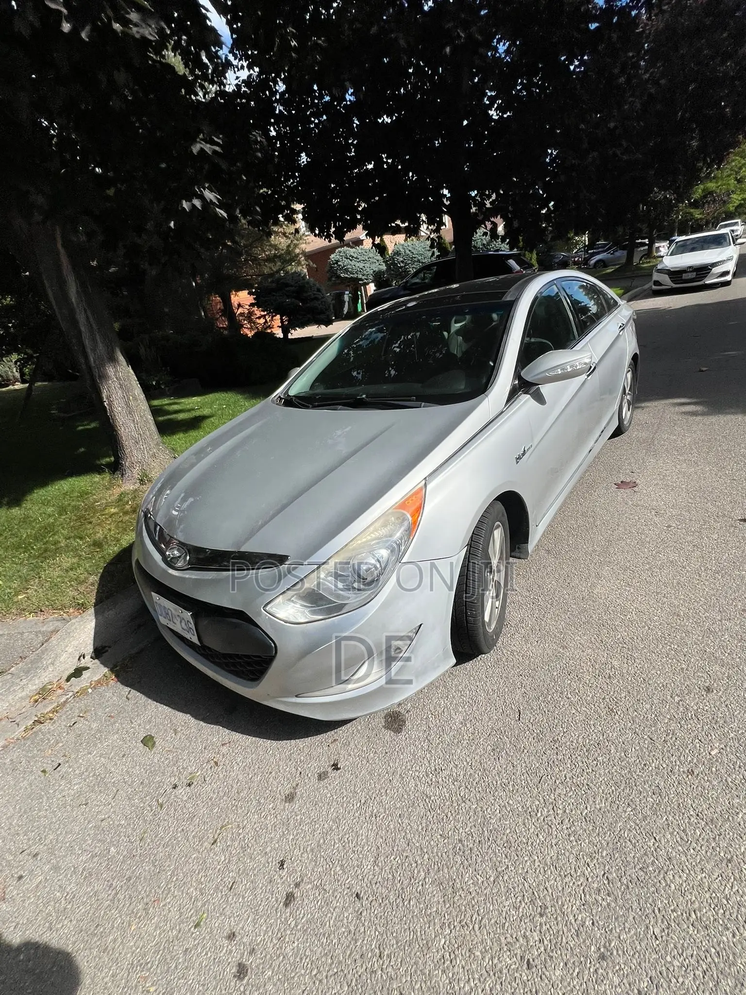 Hyundai Sonata Hybrid 2012 Silver