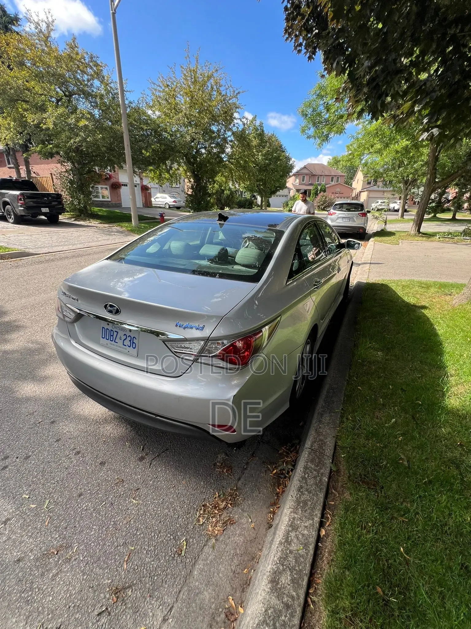 Hyundai Sonata Hybrid 2012 Silver