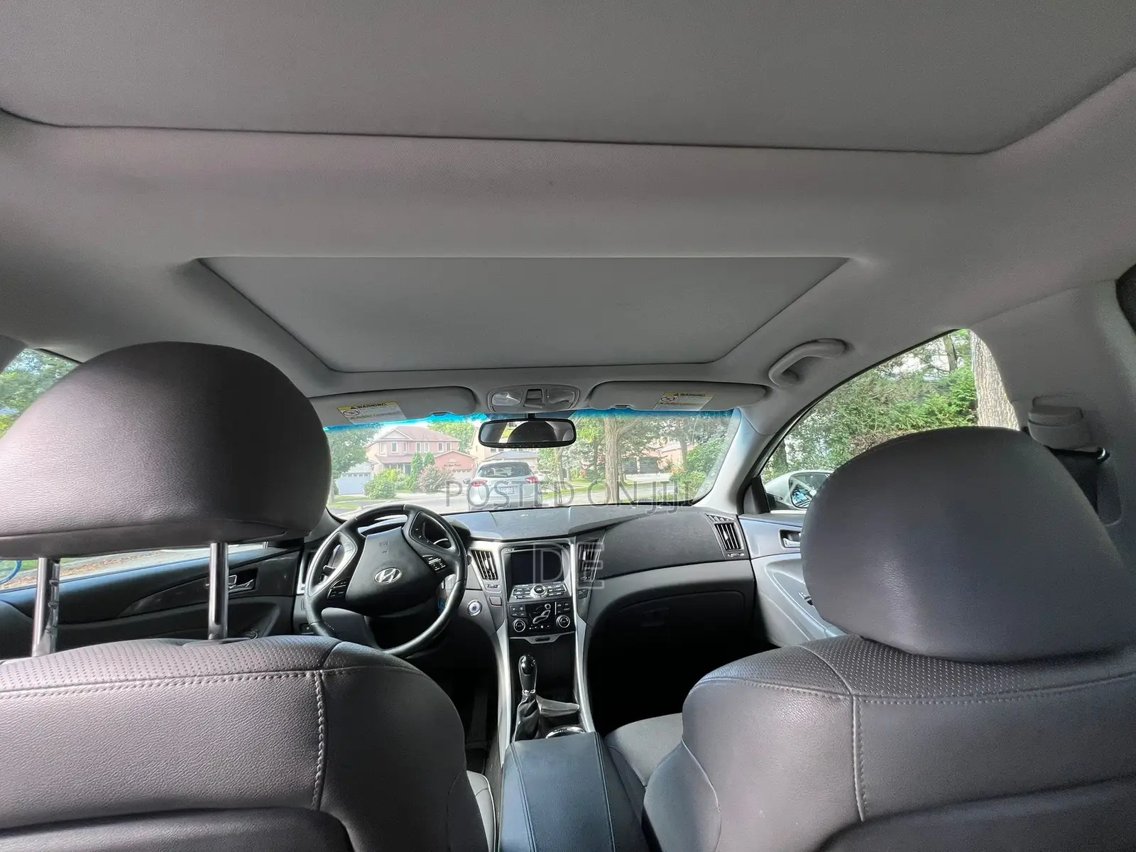 Hyundai Sonata Hybrid 2012 Silver