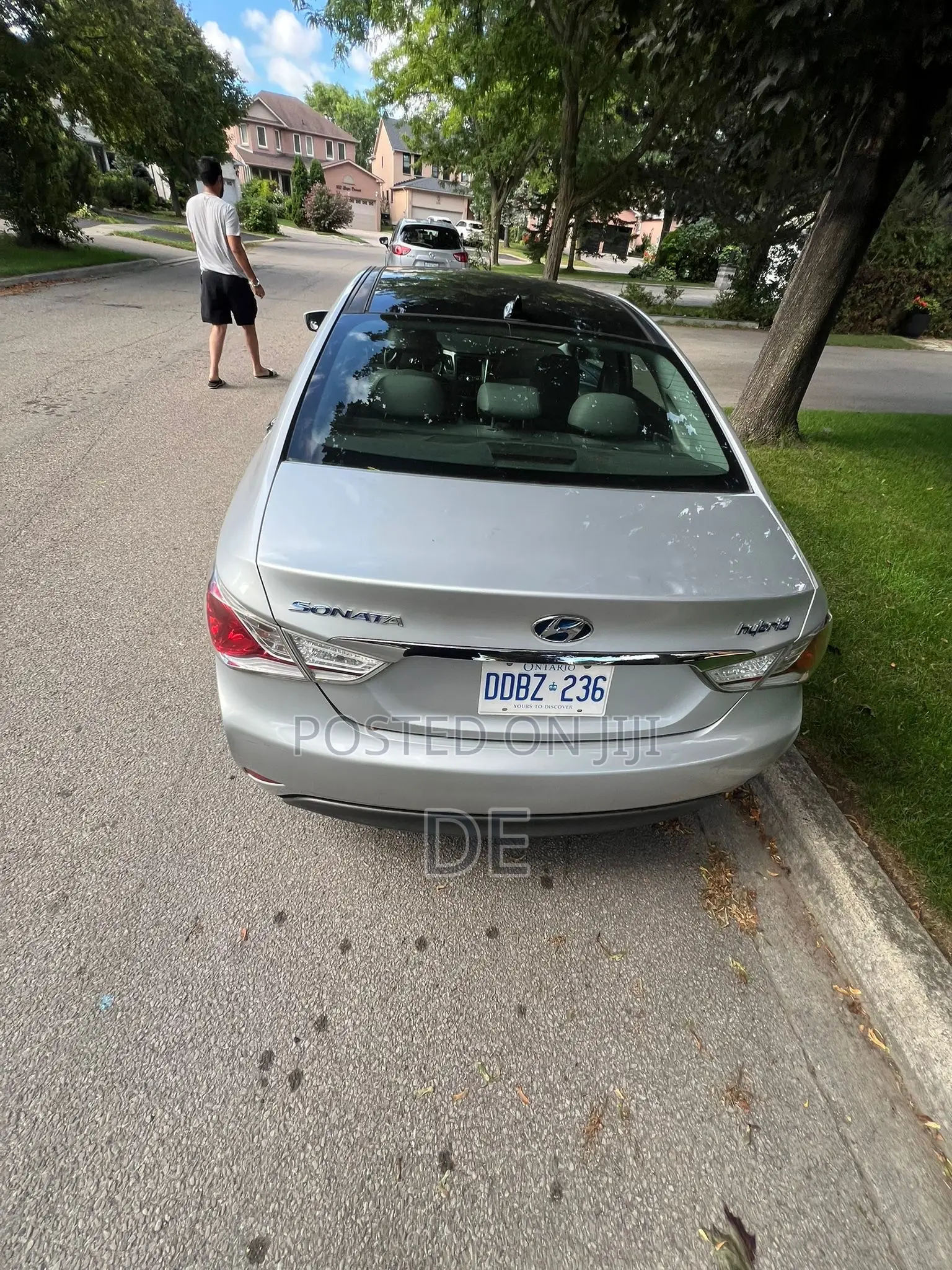Hyundai Sonata Hybrid 2012 Silver