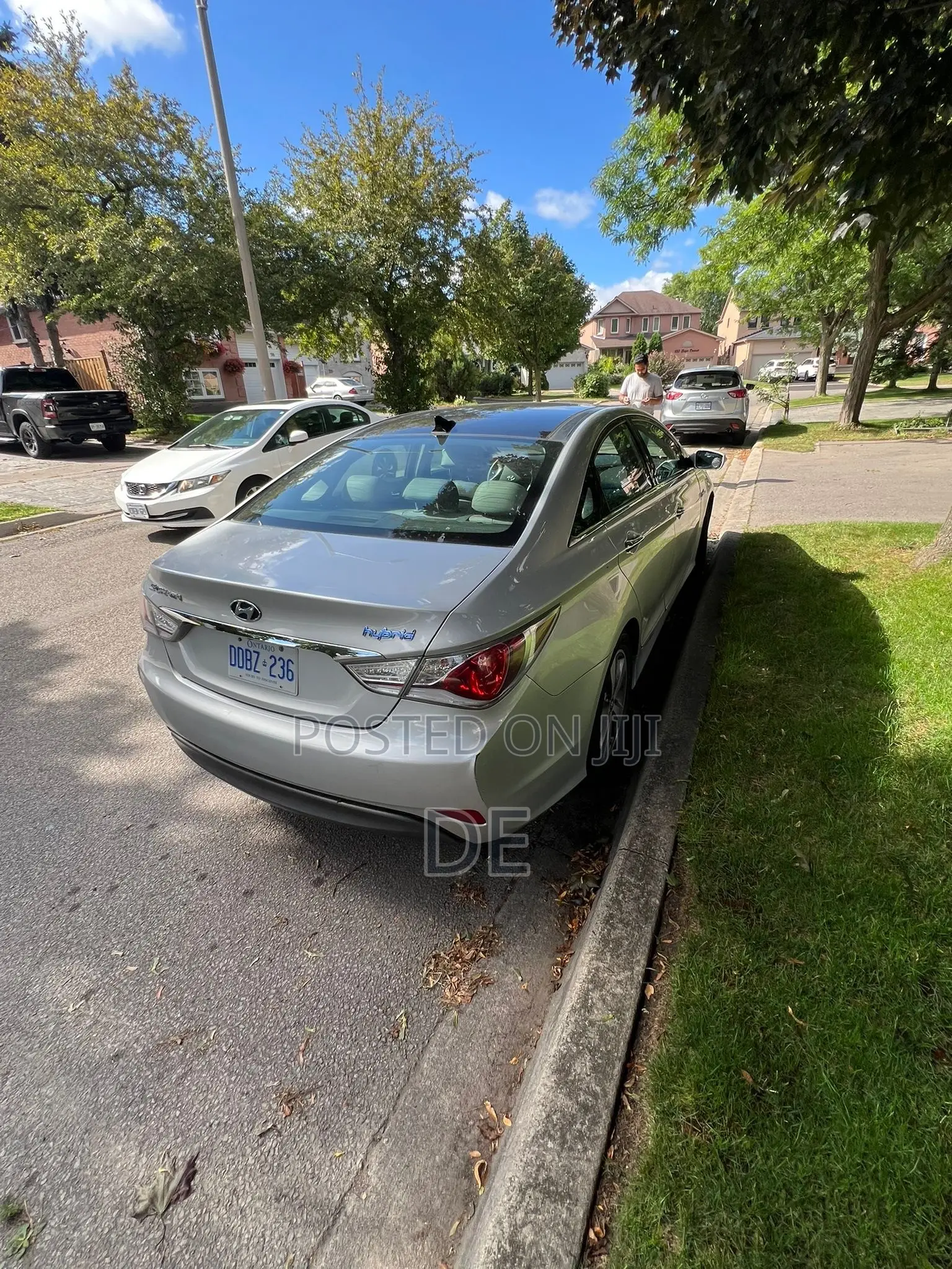 Hyundai Sonata Hybrid 2012 Silver
