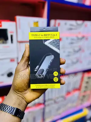 Type-C to HDTV 5-in-1 Multiport Hub