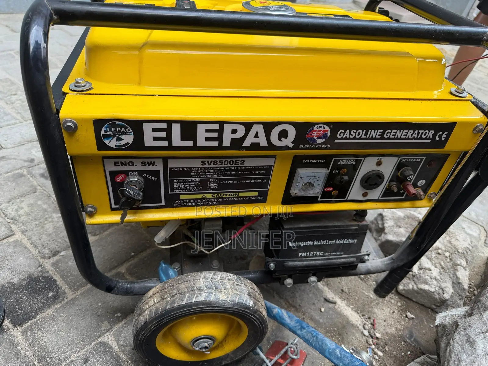 4.5kva Key Start Generator - Sv8500E2