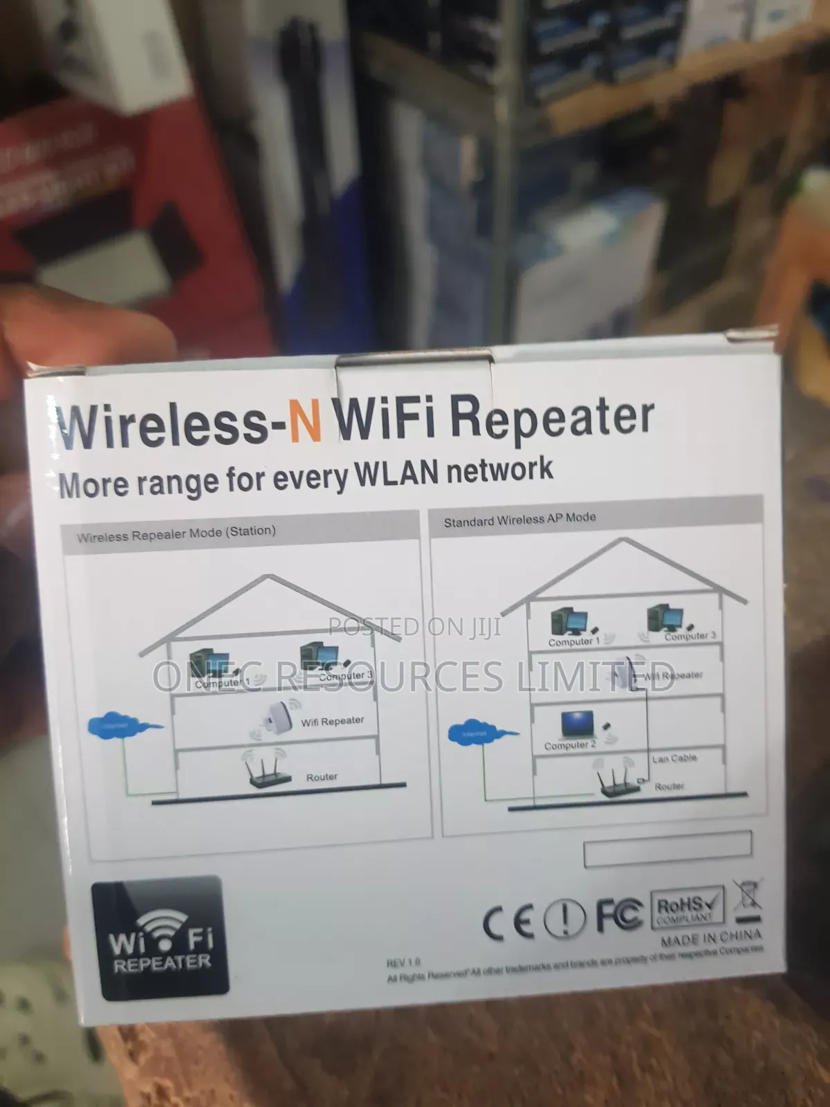 Wireless-N Wifi Repeater 300 MBPS