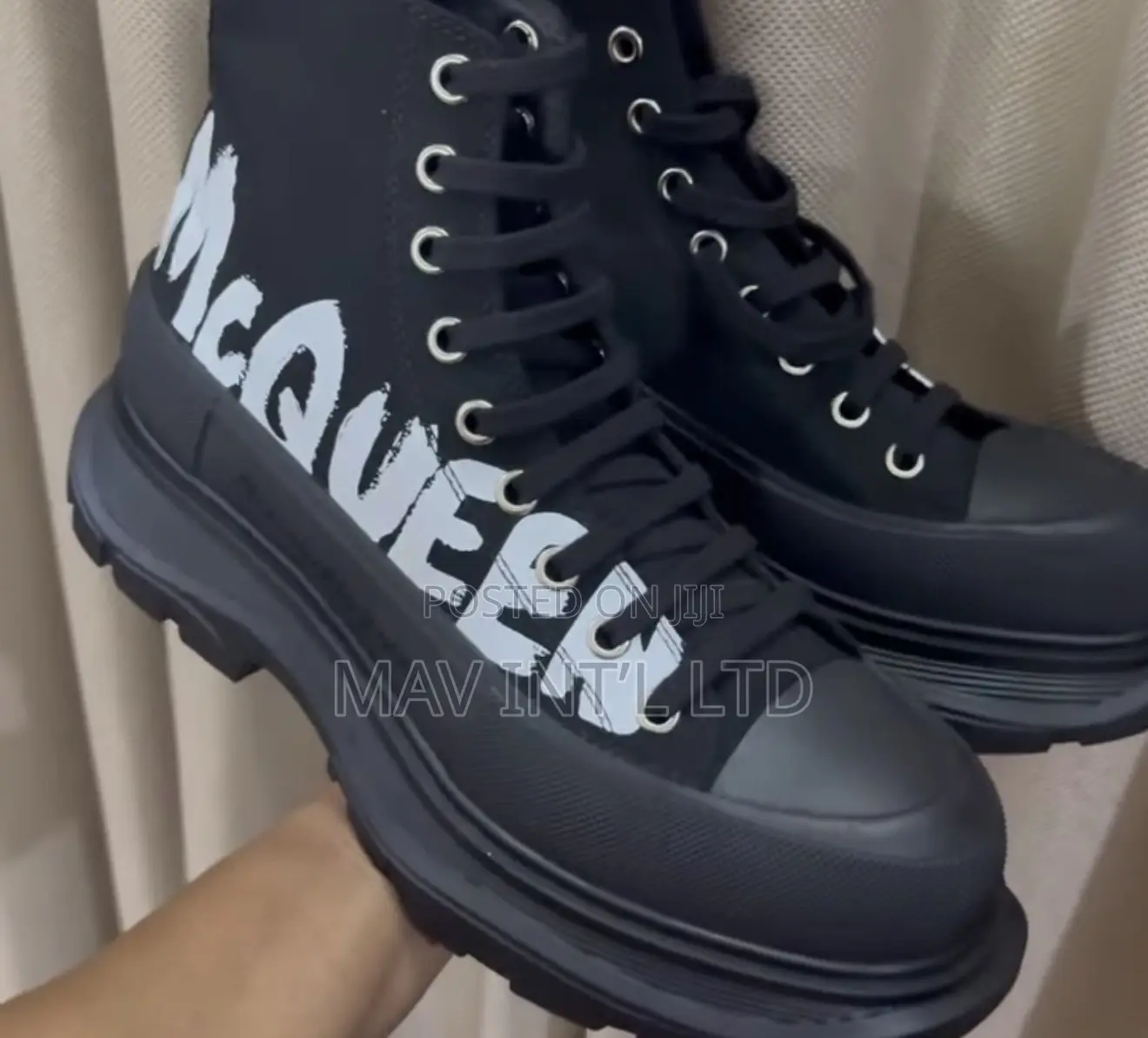 Alexander McQueen Tread Slick High-Top Sneaker