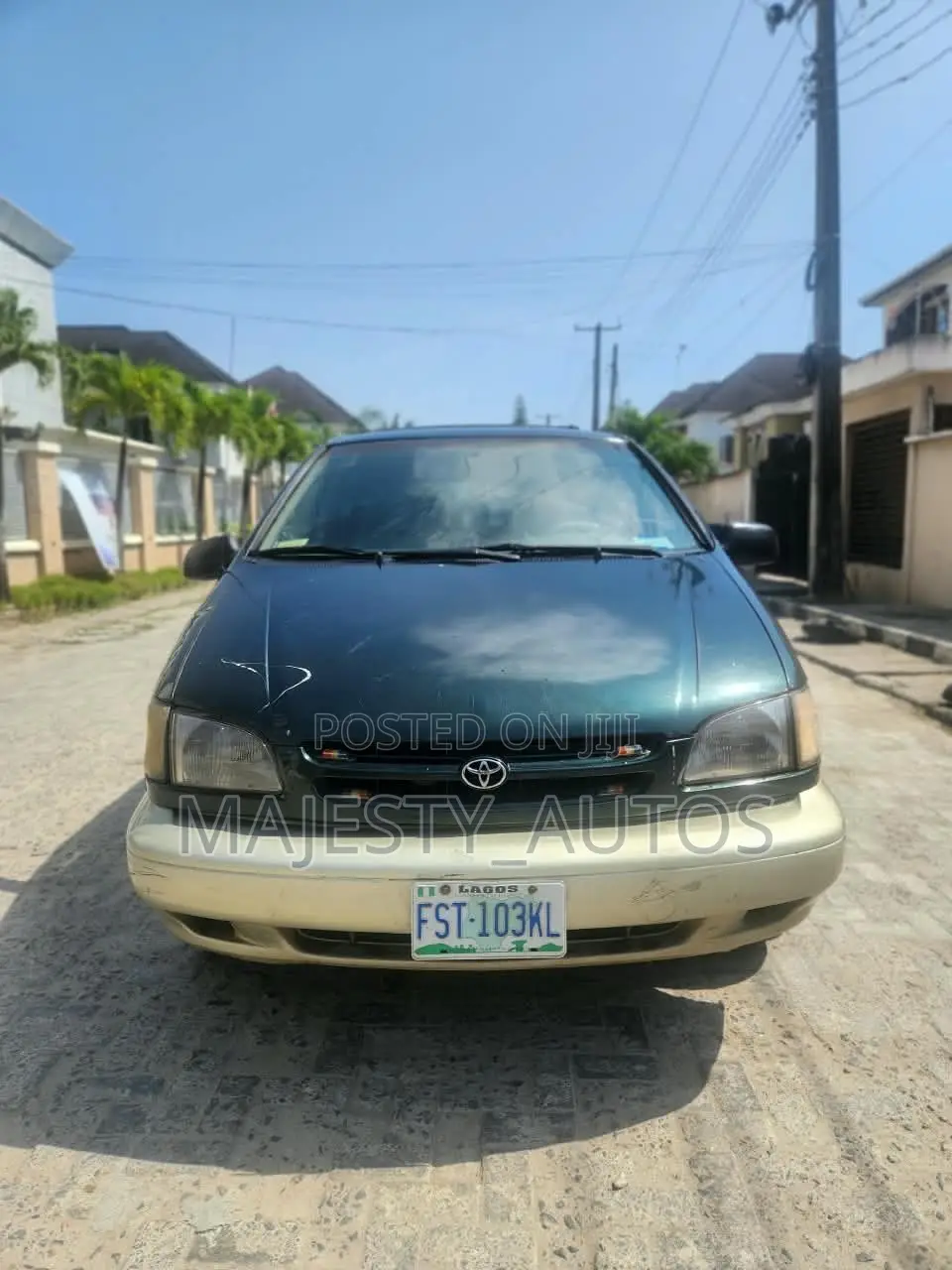 Toyota Sienna 2002 Blue