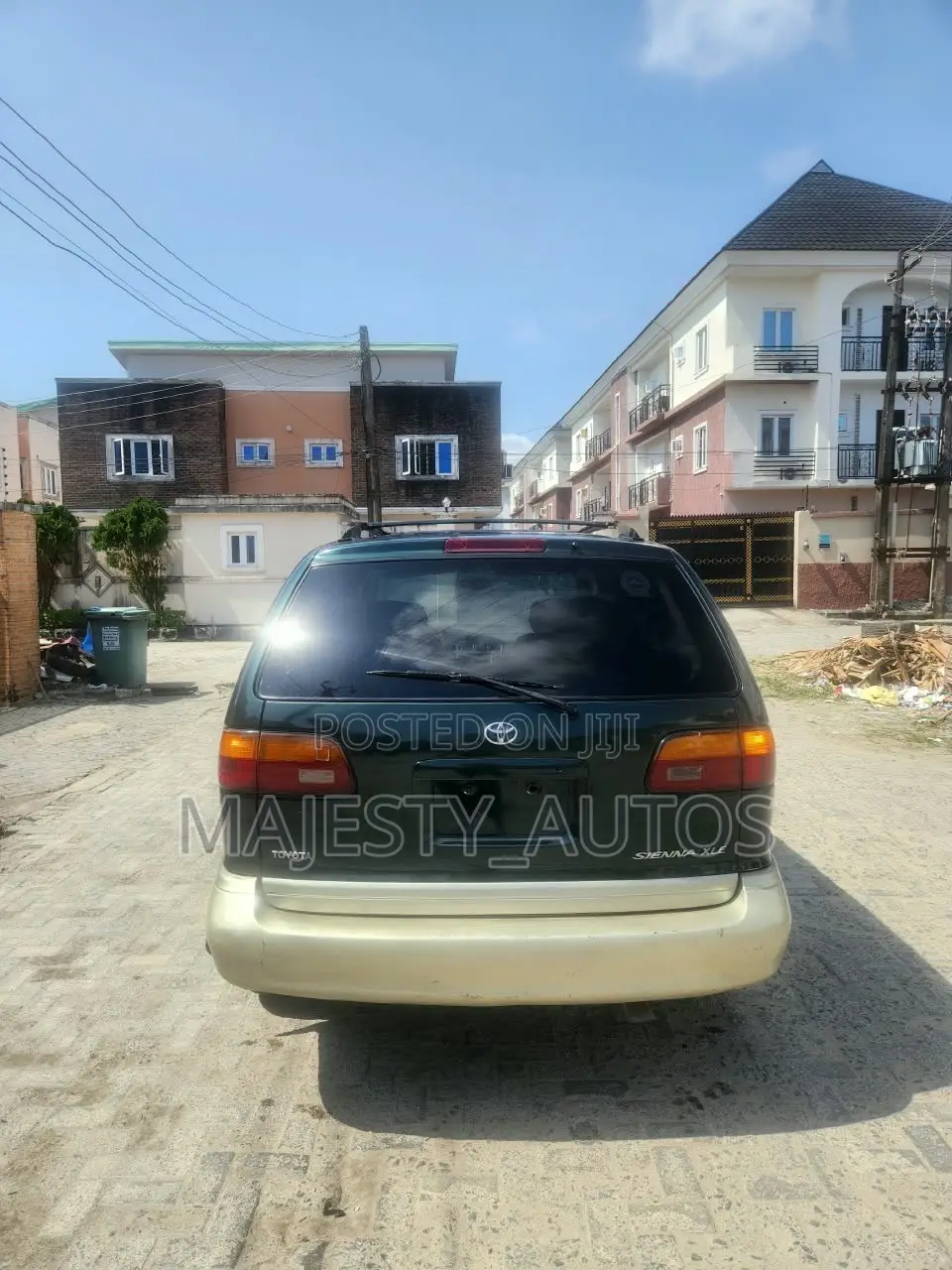 Toyota Sienna 2002 Blue