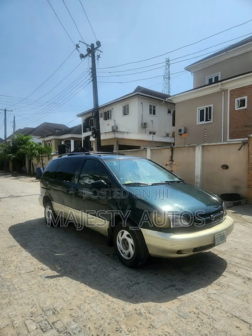 Toyota Sienna 2002 Blue