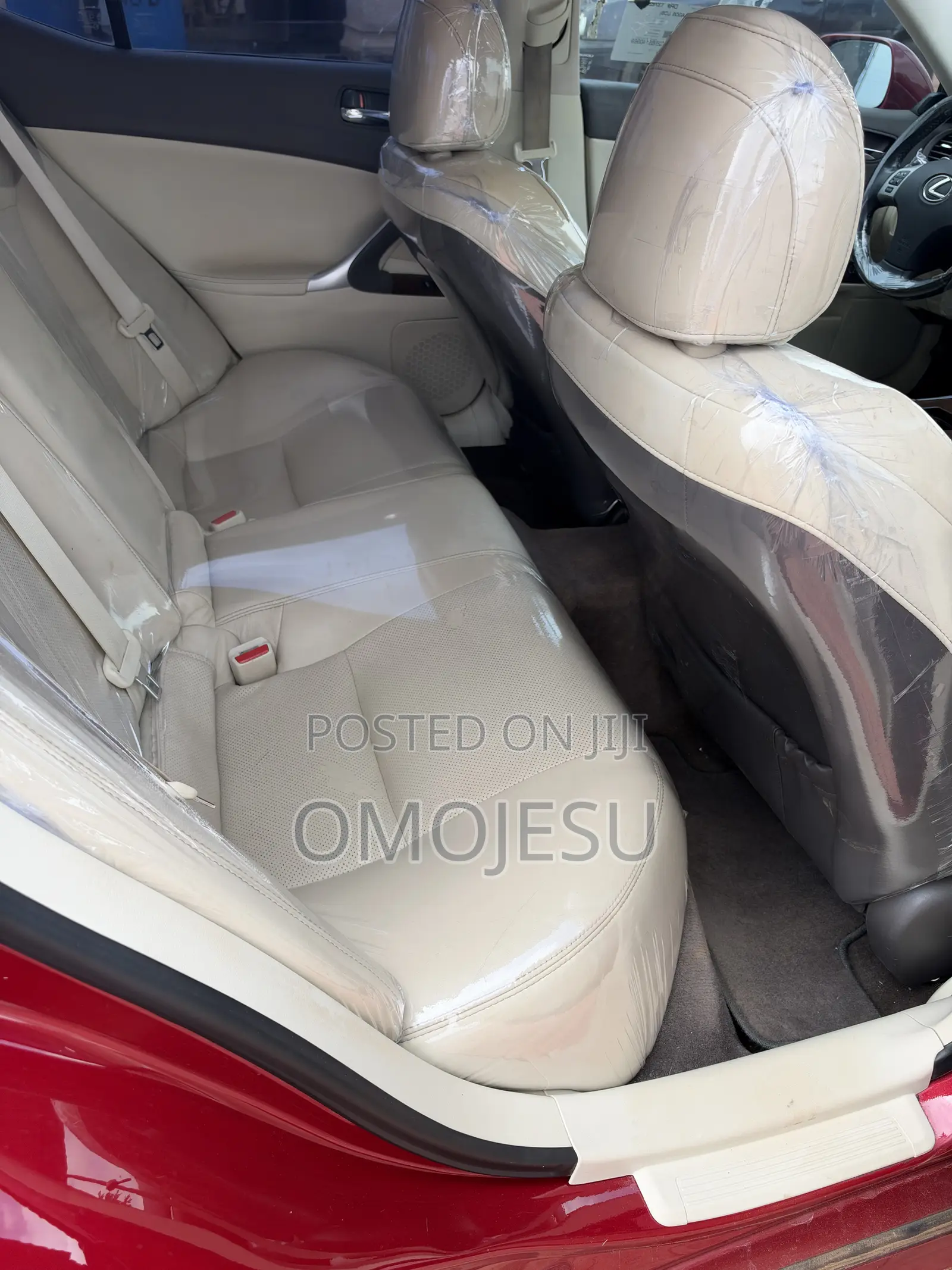 Lexus IS 250 Automatic 2011 Red