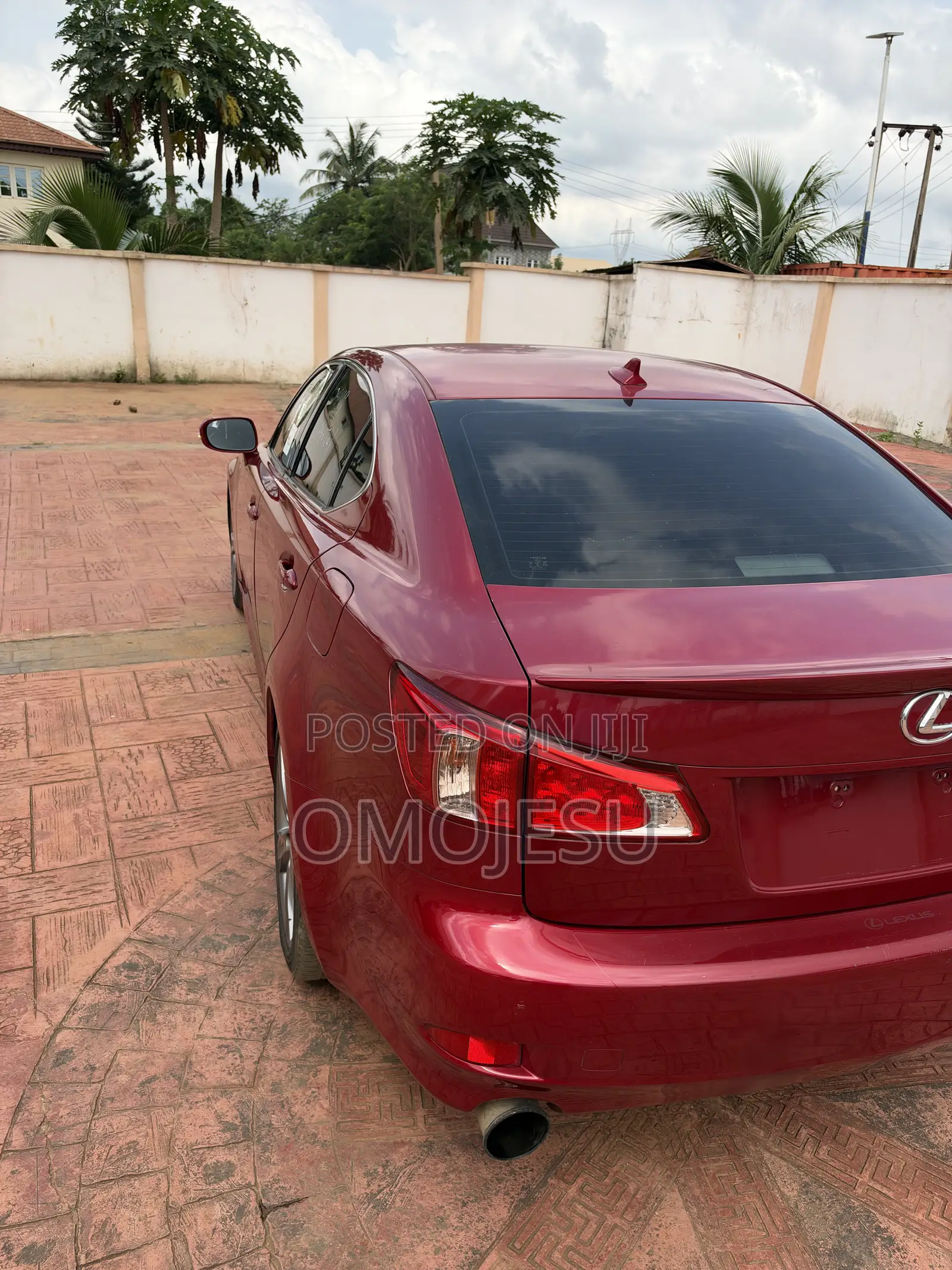 Lexus IS 250 Automatic 2011 Red
