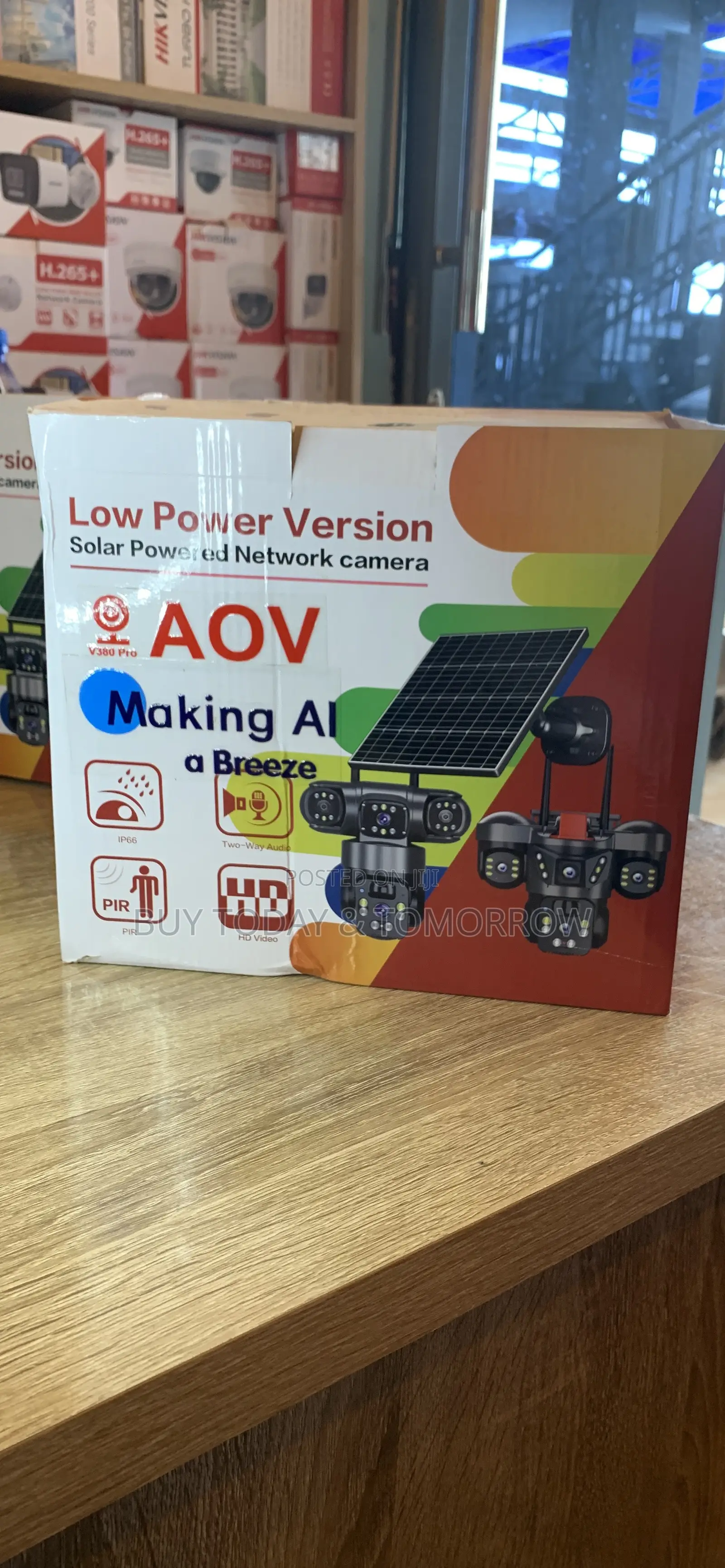 Low Power Vision Solar Network Camera