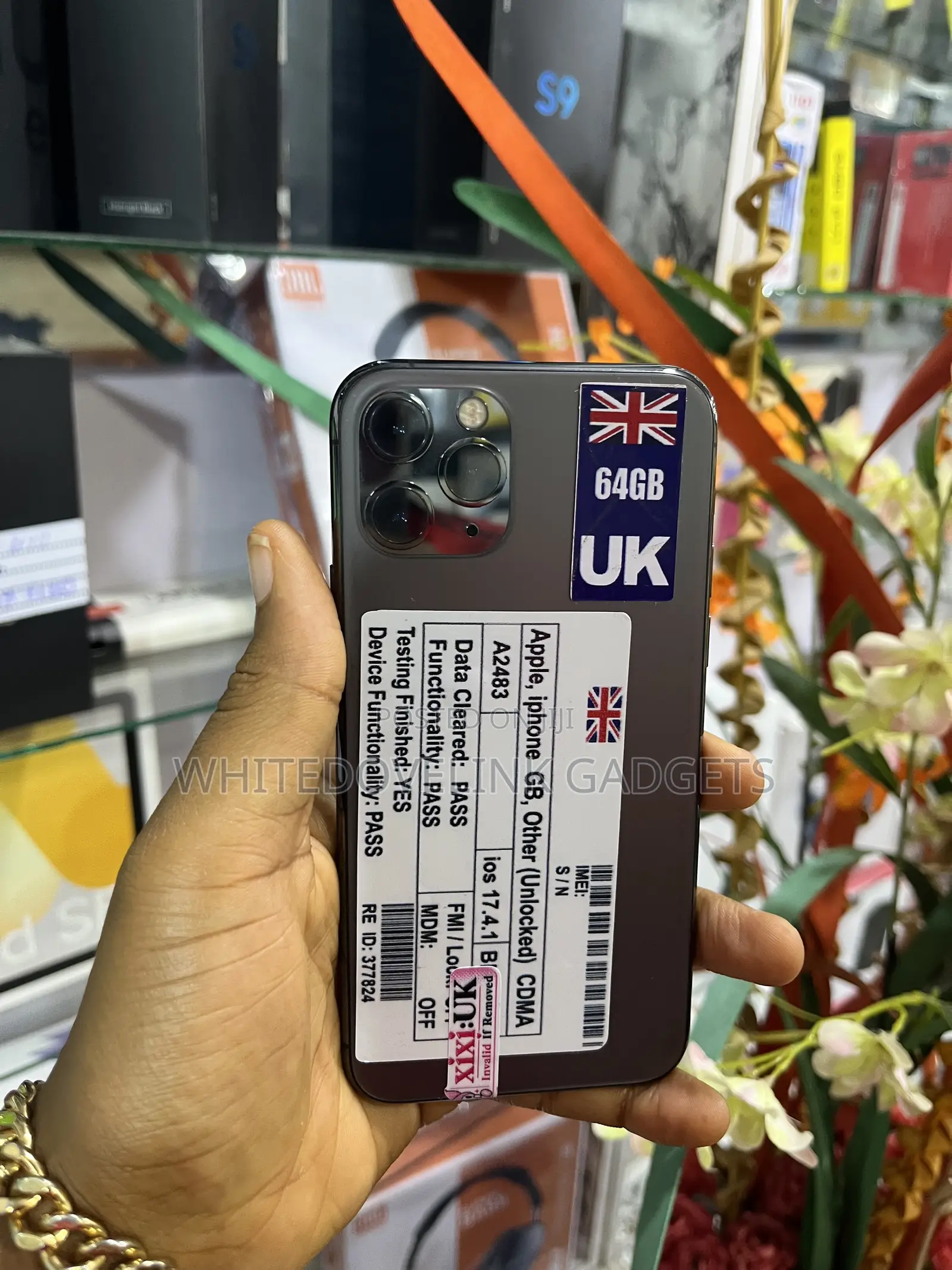 Apple iPhone 11 Pro 64 GB Black