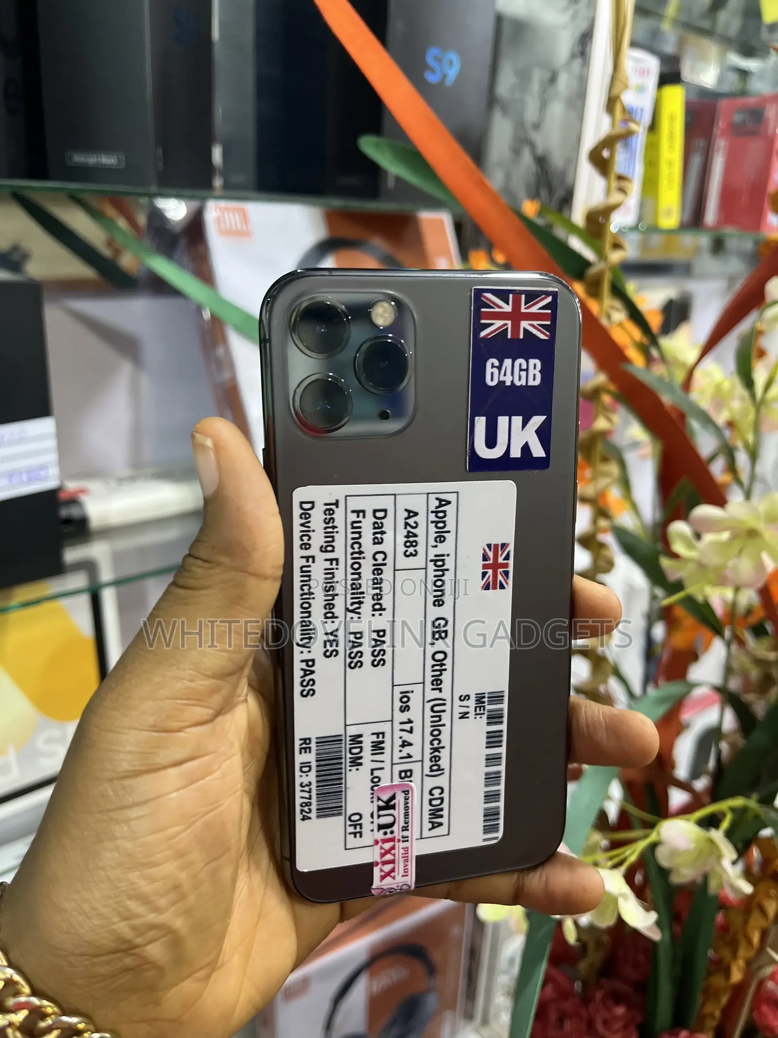 Apple iPhone 11 Pro 64 GB Black
