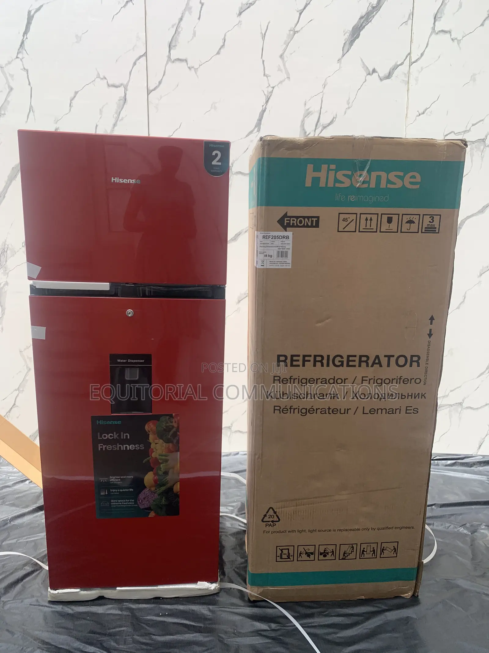 Hisense REF205DRB Spacious 204L Home Refrigerator
