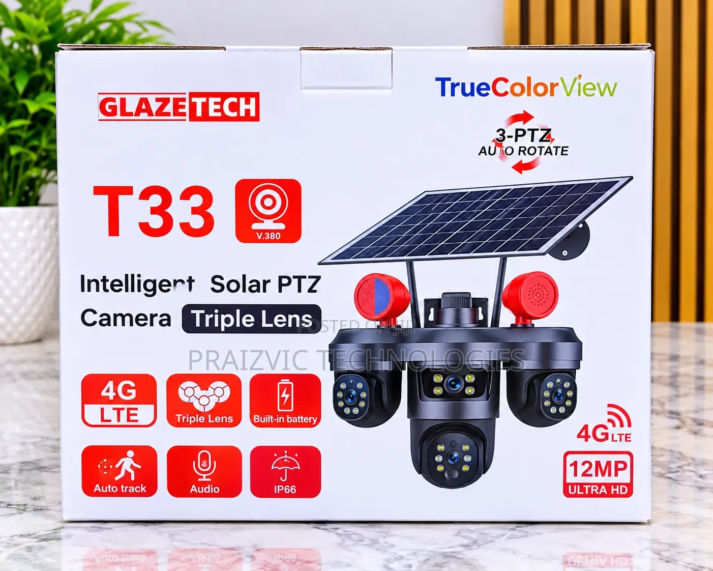 Tripple Lens Solar Camera