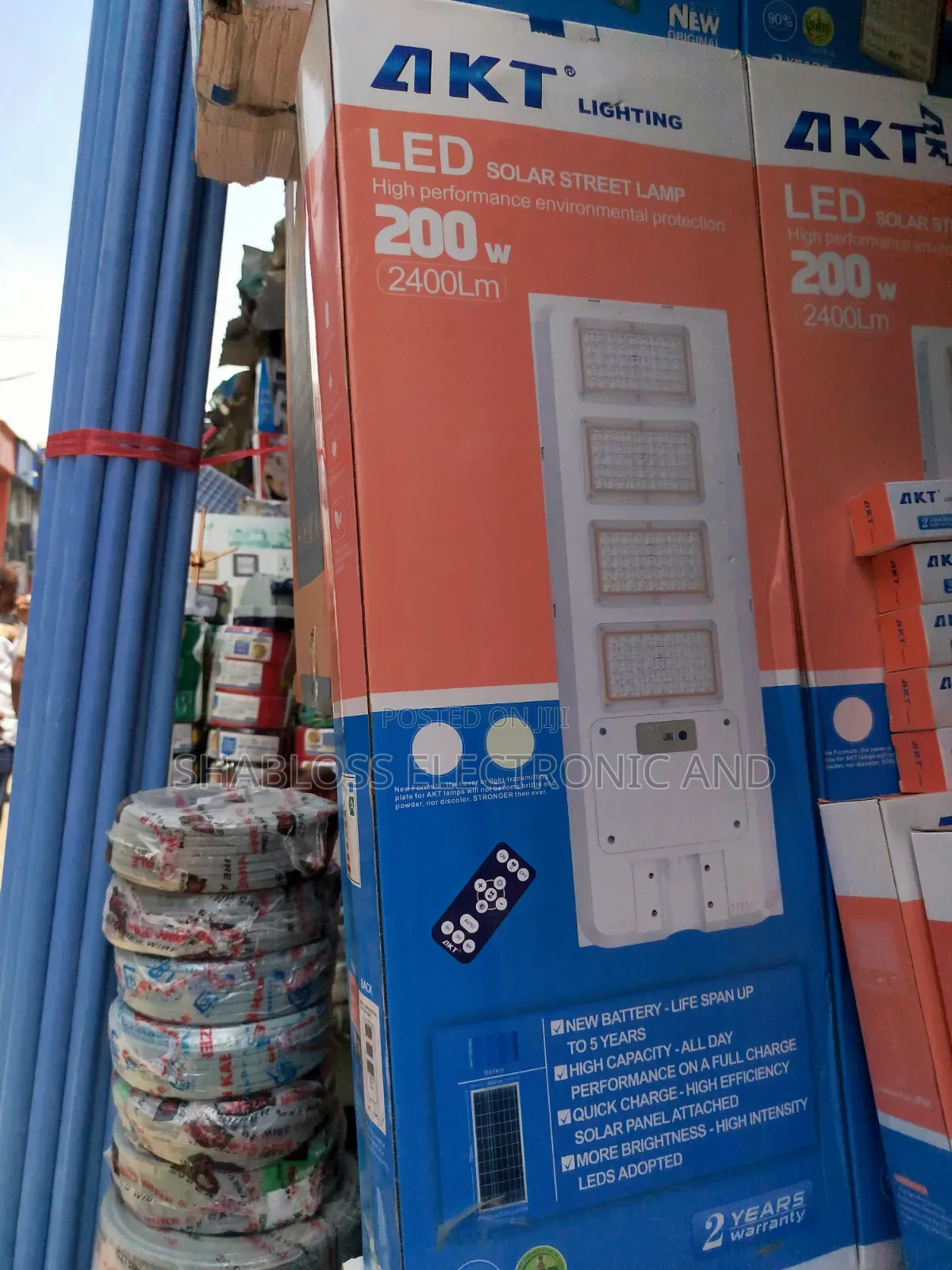 200w LED Solar Street Lighting