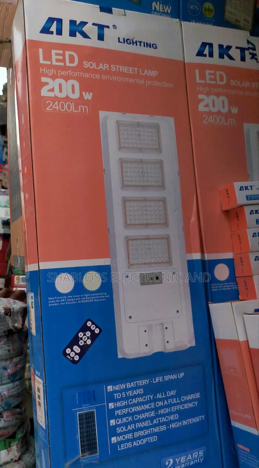 200w LED Solar Street Lighting