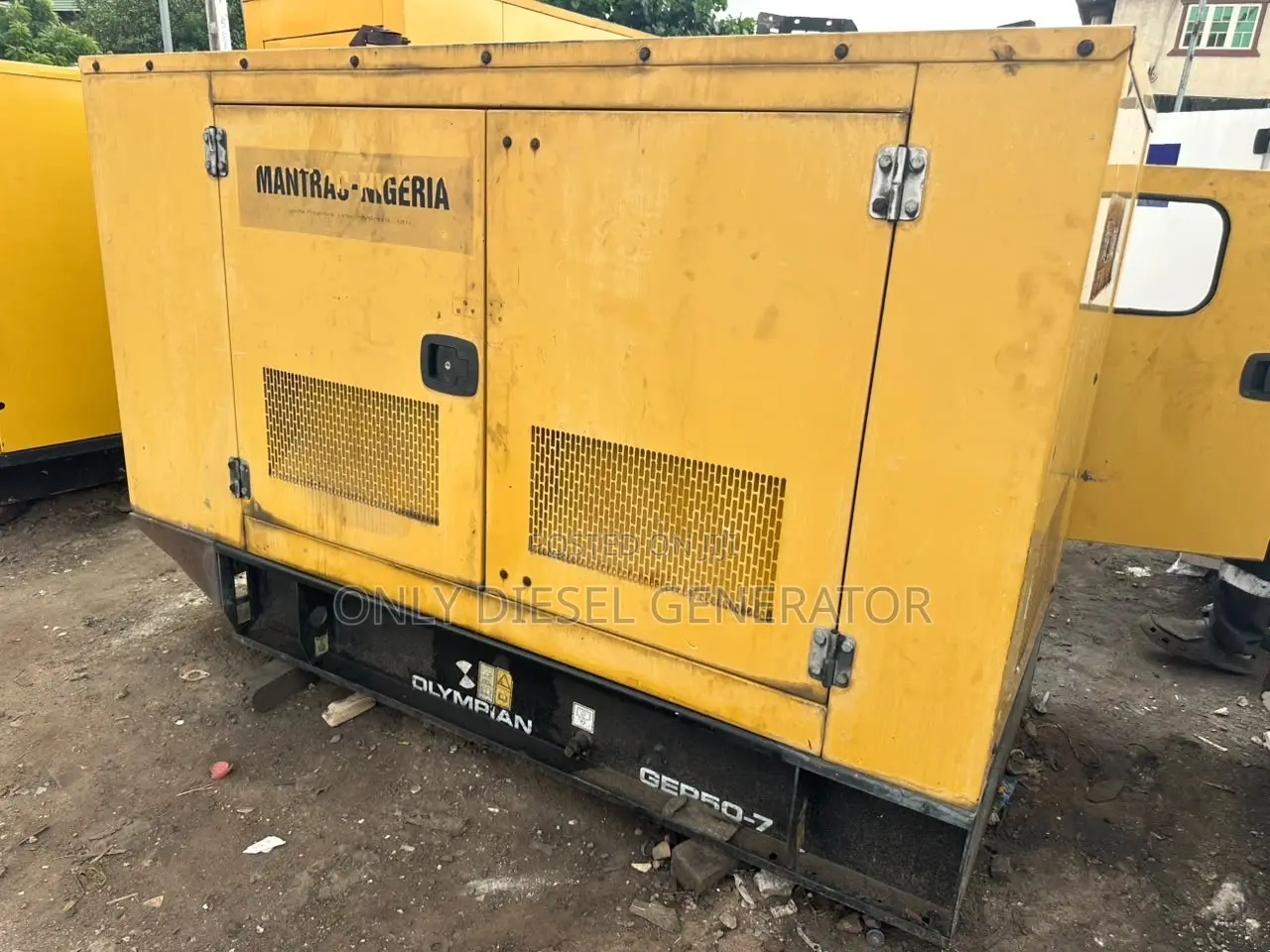 65kva Y Mantrac Soundproof Diesel Generator