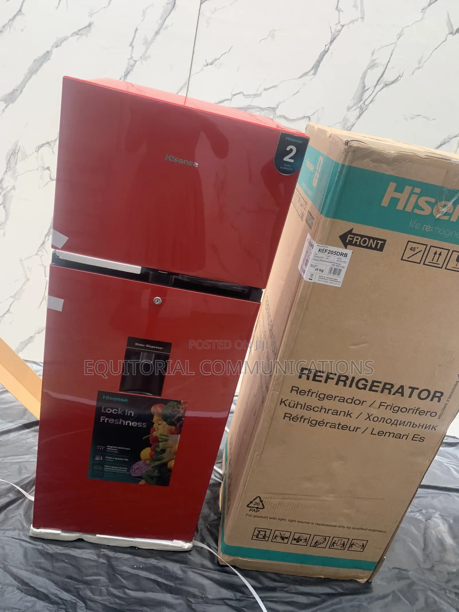 Hisense REF205DRB Modern 204L Kitchen Refrigerator