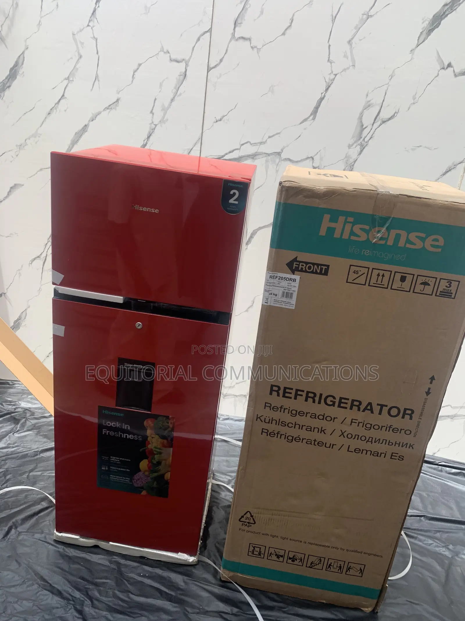 Hisense REF205DRB Modern 204L Kitchen Refrigerator